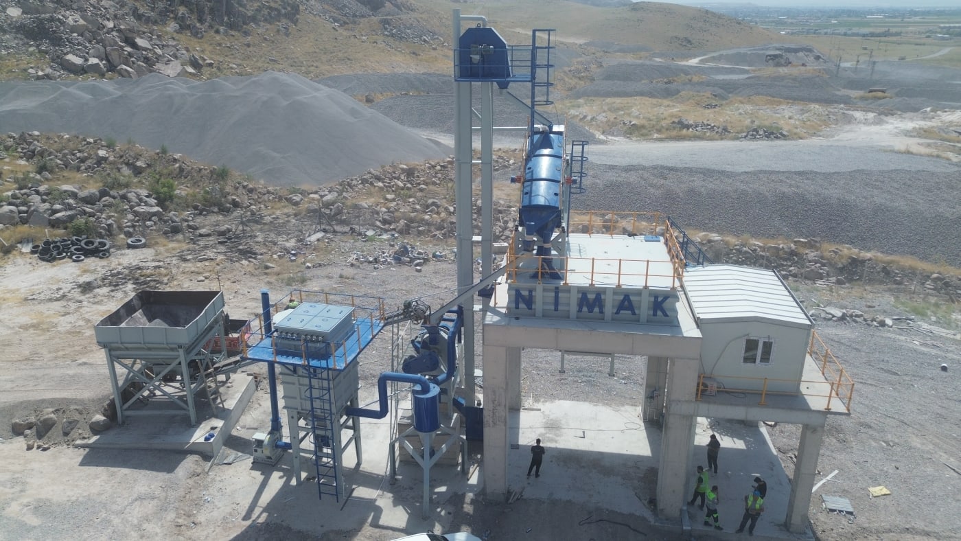Crushing-screening plant