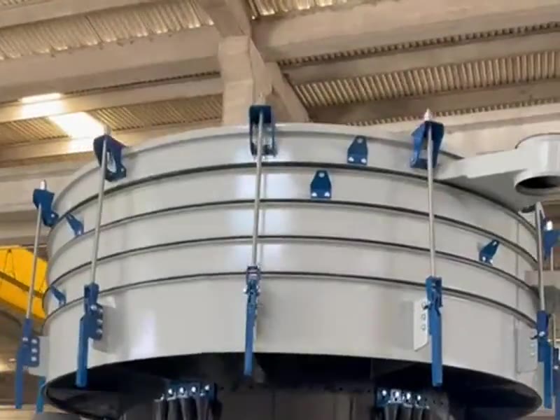 Taumelsiebmaschine im Werk